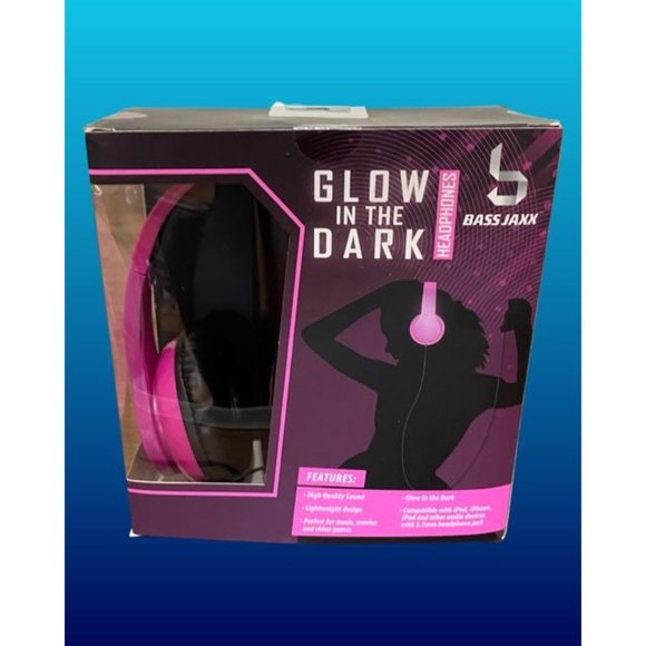 Glow in the Dark, Wired Headphones, Adult, 4 Color Options - Picture 6 of 16